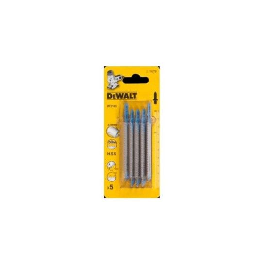 Lâminas HSS para Corte em Metal Dewalt 5 unidades (100X3mm) Lâminas HSS para Corte em Metal Dewalt 5 unidades (100X3mm)