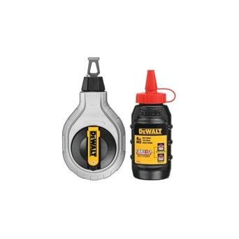 Cordel de Traagem 30m e Giz Vermelho Dewalt