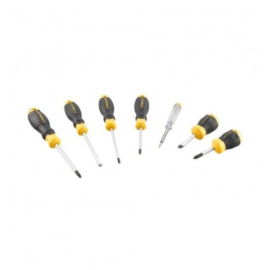Conjunto de 7 Chaves de Punho Cushion Grip Stanley
