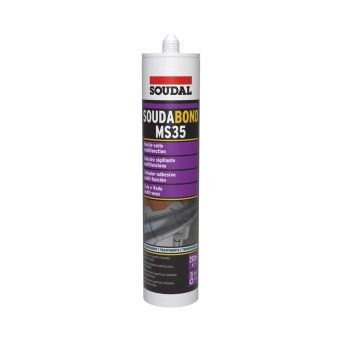 Cola & Veda de Polmero Soudabond MS35 290ml (Cinzento)