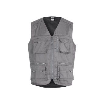 Colete Multibolsos 105901 Velilla (Tamanho L.Cinzento)