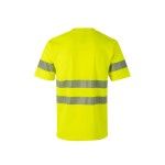 T-shirt Algodão Manga Curta Faixas Refletoras 305508 Velilla  (Tamanho L.Amarelo Fluorescente) T-shirt Algodão Manga Curta Faixas Refletoras 305508 Velilla  (Tamanho L.Amarelo Fluorescente)