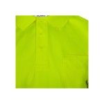 Polo Poli�ster Reciclado Manga Curta Faixas Refletoras 305532 Velilla