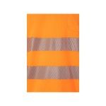 Polo Algod�o Manga Comprida Faixas Refletoras 305524 Velilla (Tamanho S.Laranja Fluorescente)