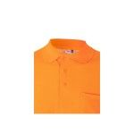 Polo Algod�o Manga Comprida Faixas Refletoras 305524 Velilla (Tamanho S.Laranja Fluorescente)