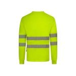 T-shirt Algodão Manga Comprida Faixas Refletoras 305618 Velilla (Tamanho L.Amarelo Fluorescente) T-shirt Algodão Manga Comprida Faixas Refletoras 305618 Velilla (Tamanho L.Amarelo Fluorescente)