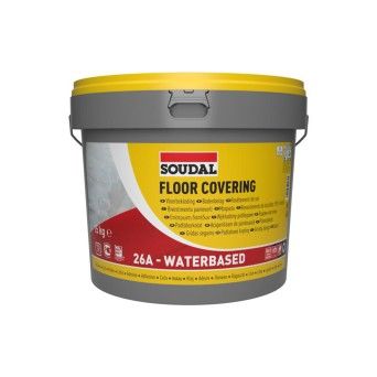 Cola para Rev. Alcatifa, PVC e Linóleo 26A Soudal 15kg Cola para Rev. Alcatifa, PVC e Linóleo 26A Soudal 15kg