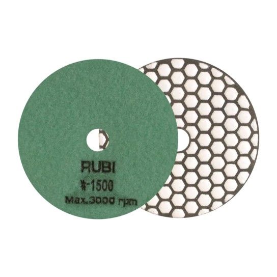 Disco Diamante para Polir a Seco 100mm Diâm Rubi (Grão 400) Disco Diamante para Polir a Seco 100mm Diâm Rubi (Grão 400)