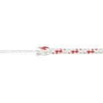 Corda Poli�ster Branco/Vermelho Rombull (10mmx25Mts)
