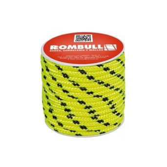 Corda Poliéster Amarelo Fluorescente Rombull (6mmx15Mts) Corda Poliéster Amarelo Fluorescente Rombull (6mmx15Mts)