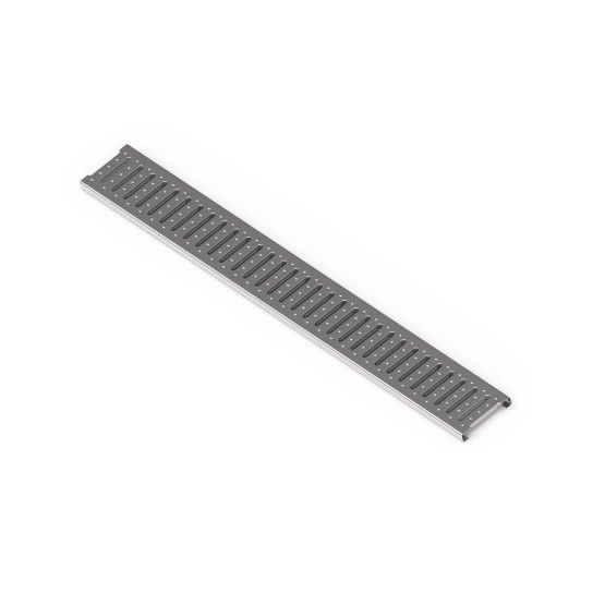 Grelha Retangular Drenagem Estampada Galvanizada Ifec (100x1000x20mm)