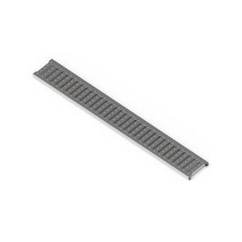 Grelha Retangular Drenagem Estampada Galvanizada Ifec (100x1000x20mm)