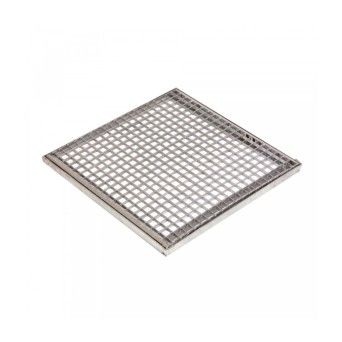 Grelha Drenagem Quadriculada c/ Aro Galvanizado Ifec (500x500x25mm)