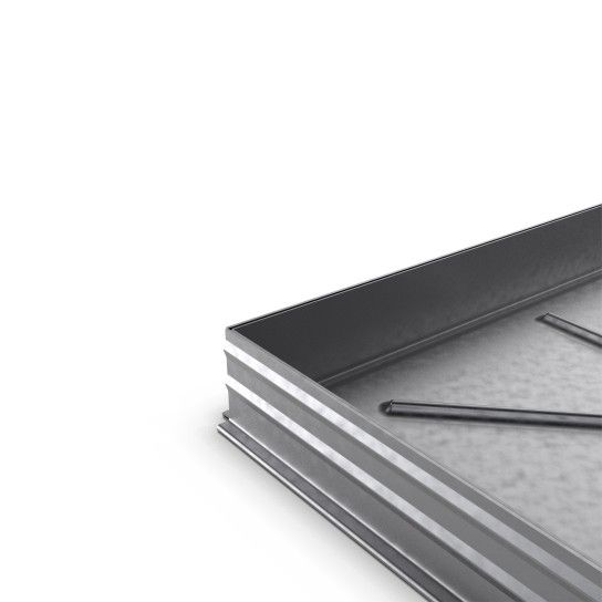 Tampa Drenagem Rebaixada Constante Galvanizada Ifec (400x400x25mm) Tampa Drenagem Rebaixada Constante Galvanizada Ifec (400x400x25mm)