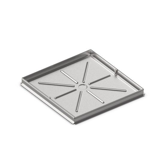 Tampa Drenagem Ligeira Galvanizada Ifec (500x500x25mm)