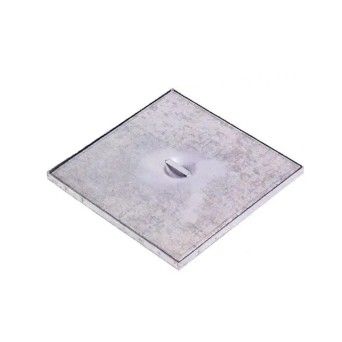 Tampa Drenagem Ligeira Rasa Galvanizada Ifec (400x400mm) Tampa Drenagem Ligeira Rasa Galvanizada Ifec (400x400mm)