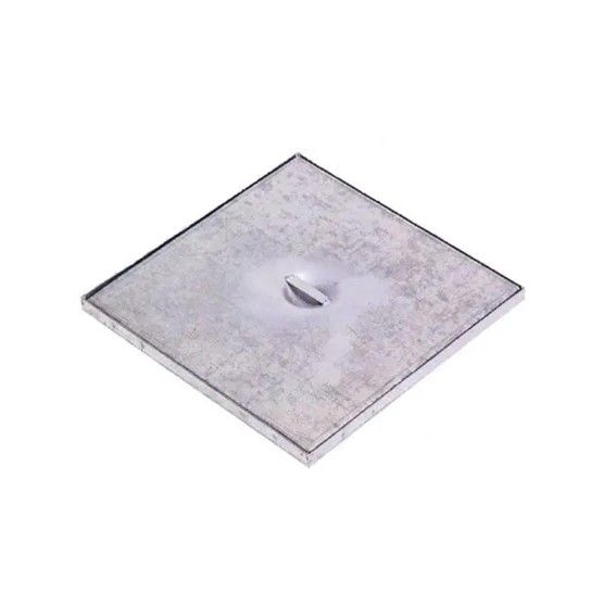 Tampa Drenagem Ligeira Rasa Galvanizada Ifec (400x400mm) Tampa Drenagem Ligeira Rasa Galvanizada Ifec (400x400mm)