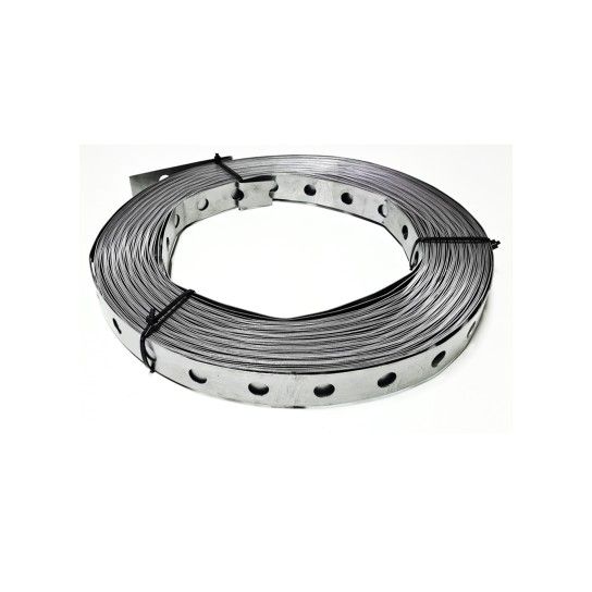 Rolo Chapa Perfurada 35x1mm c/ Furo Diametro 16mm Ifec (50 Mts)