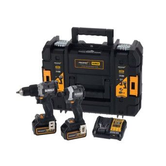 Kit McLaren-Berbequim-Aparafusadora com 2 Baterias/Carregador/Mala Dewalt DCK200MP2T-QW