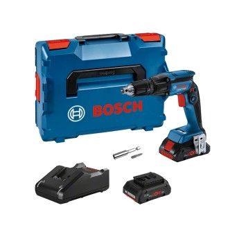 Aparafusadora c/ Batente Profundidade GTB 18V-45 2x4Ah PC+Gal18V40 L-Boxx Bosch