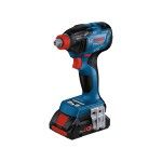 Aparafusadora Impacto GDX 18V-210C 2x5Ah+Gal18V-40 L-Boxx Bosch