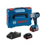 Chave de Impacto GDS 18V-450HC 2x5Ah+Gal18V-40 L-Boxx Bosch