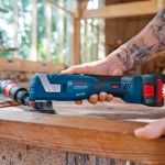 Multiferramenta GOP 18V-34 c/ Acessórios L-Boxx Bosch Multiferramenta GOP 18V-34 c/ Acessórios L-Boxx Bosch