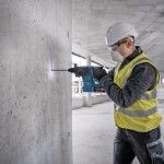 Martelo Perfurador SDS Plus GBH18V-24C+2x5Ah+Gal L-Boxx Bosch