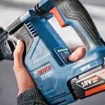 Martelo Perfurador SDS Plus GBH18V-24C+2x5Ah+Gal L-Boxx Bosch