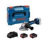Rebarbadora GWS 18V-11 (125mm) + 2x5Ah + Gal L-Boxx Bosch Rebarbadora GWS 18V-11 (125mm) + 2x5Ah + Gal L-Boxx Bosch