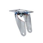 Rod�zio Fixo Poliamida 100mm 107x86mm 200Kg Alex