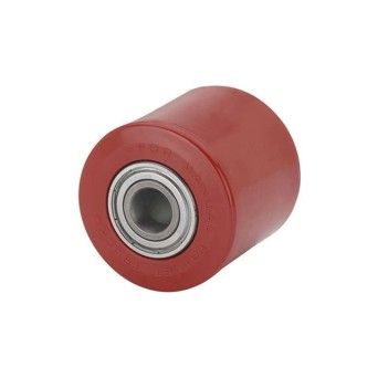 Roda para Porta Paletes Poliuretano 82x20x70mm 500Kg Alex