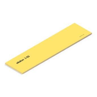 Painel Tricapa Madeira Confragem Amarelo 27mm 200x50cm Doka