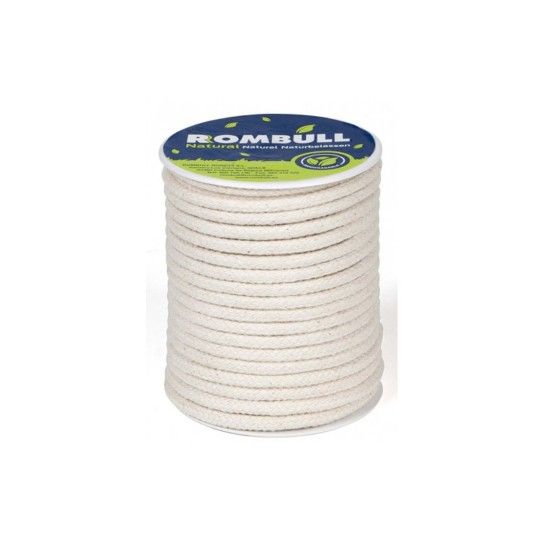 Corda Algodão 5mmx60Mts Branco Rombull Corda Algodão 5mmx60Mts Branco Rombull