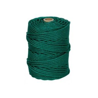 Corda Polietileno 4 Fios 6mm 100Mts Verde Rombull
