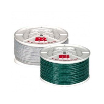 Corda Polietileno 4 Fios Plastifada 5mmx15Mts Branco Rombull