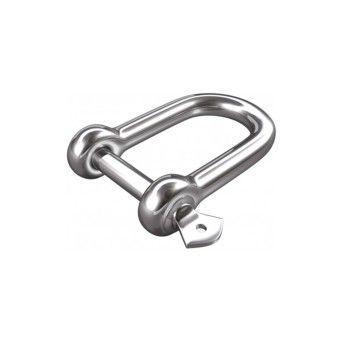 Manilha Direita c/ Perno A�o Zincado 10mm Rombull