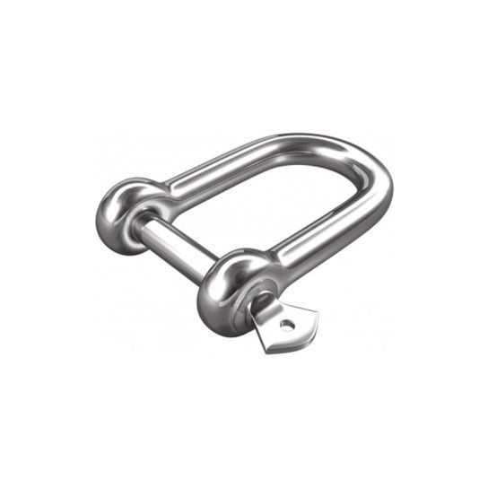 Manilha Direita c/ Perno A�o Zincado 10mm Rombull