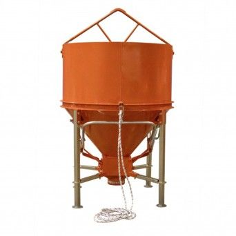 Balde para Grua c/ P�s Galvanizado 1000Lts Sirl