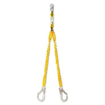 Fita El�stica Steel Flex "Y" c/ Absorvedor 1,8Mts c/ Mosquet�o Parafuso e 2un Tipo Gancho