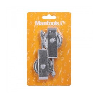 Roldana c/ Parafuso e Porca 8/A Zincada 42mm (2und)