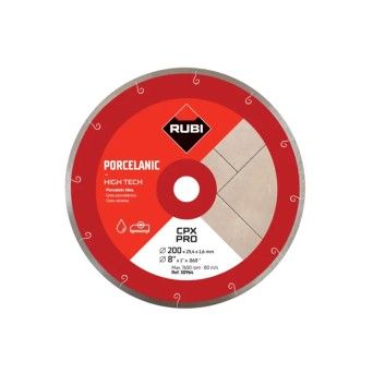 Disco Diamante Gr�s Porcel�nico Cpx 250 Pro Rubi