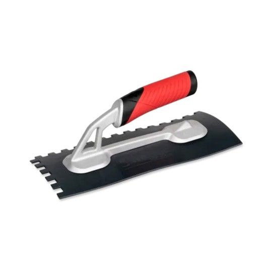Espátula Dentada com Punho Aberto Rubiflex Tech-Flex (8X10) Rubi Espátula Dentada com Punho Aberto Rubiflex Tech-Flex (8X10) Rubi