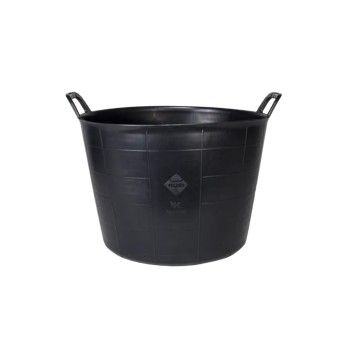 Balde Pl�stico Preto No.3 Heavy Duty (40Lts) Rubi