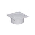 Ralo Sinfonado Sa�da Vert Diam 80/90 200x200mm Ifec