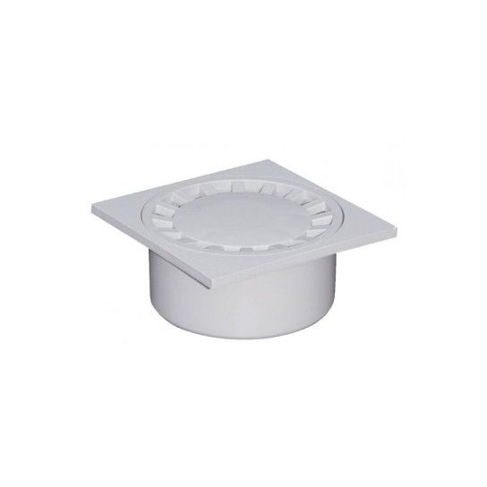 Ralo Sinfonado Sa�da Vert Diam 80/90 200x200mm Ifec