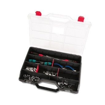 Caixa Organizadora c/ 21 Divisorias Tampa Transparente N�48-26 8,5Lts Tayg