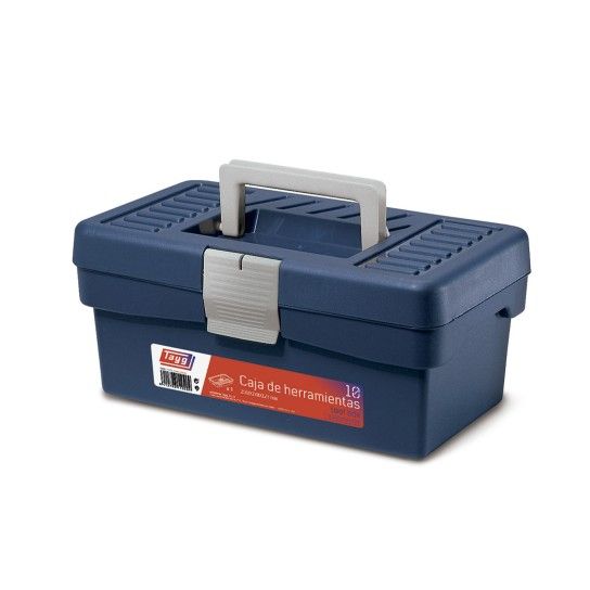 Caixa de Ferramentas Pl�stico N�10 290x170x127mm 4Lts c/ Bandeja Tayg