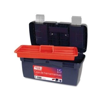 Caixa de Ferramentas Pl�stico N�15 500x258x255mm 23Lts c/ Bandeja Tayg