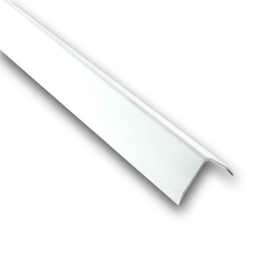 Perfil Angulo Alum�nio Brilho Branco 25x25mm Dakota